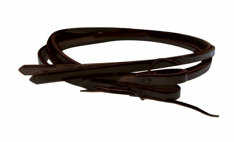 Pro Choice Split Rein Heavy Oil - Brown, 5/8 In X 7 ft