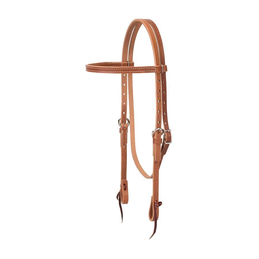 Weaver Leather Harness Leather Browband Headstall