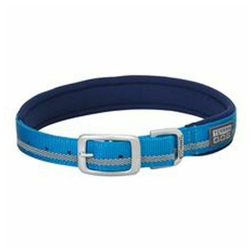 Weaver Leather Reflective Lined Dog Collar 21" - Blue