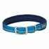 Weaver Leather Reflective Lined Dog Collar 23" - Blue