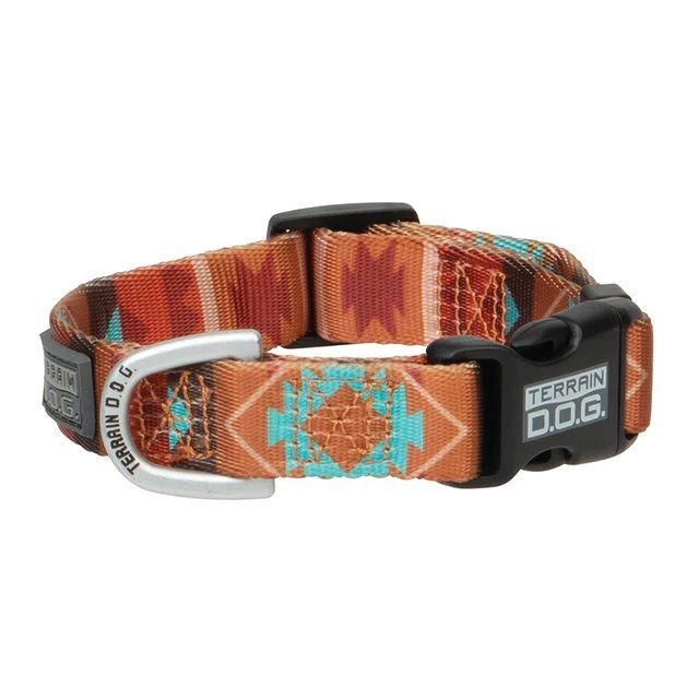 Terrain D.O.G. Medium Lost Creek Premium Patterned Snap-N-Go Adjustable Dog Collar