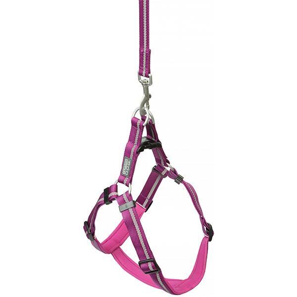 Terrain D.O.G. Large Purple Reflective Neoprene Lined Harness