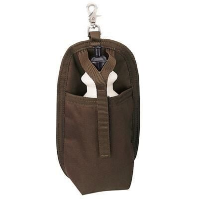 Weaver Leather Clip-On Holster With Water Bottle - Brown, Nylon