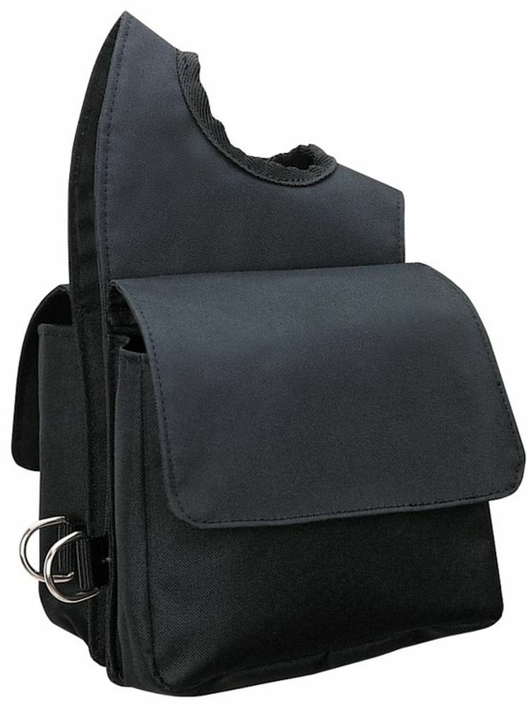 Weaver Leather Nylon Pommel Bag - Black