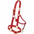 Weaver Leather Original Adjustable Chin/Throat Snap Halter 3/4" - Red, Suckling