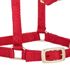 Weaver Equine Miniature Horse Adjustable Chin & Throat Snap Halter Red Average Size