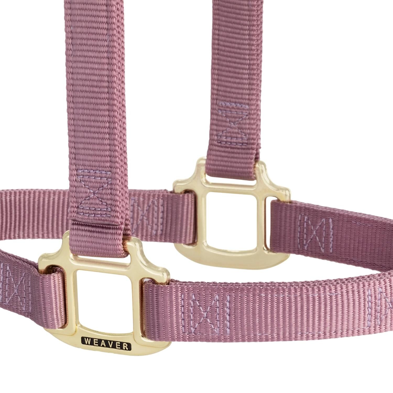 Weaver Leather Original Non-Adjustable Mauve Average Halter, 1-In