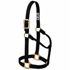 Weaver Leather Original Non-Adjustable Nylon Horse Halter - Black, Medium Horse