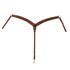 Weaver Leather Horizons Breast Collar - Brown, Leather, 1-3/4 in