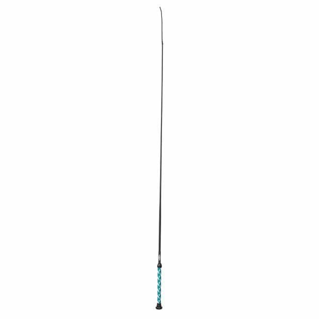 Weaver Livestock Braided Basic Whip - Teal/White