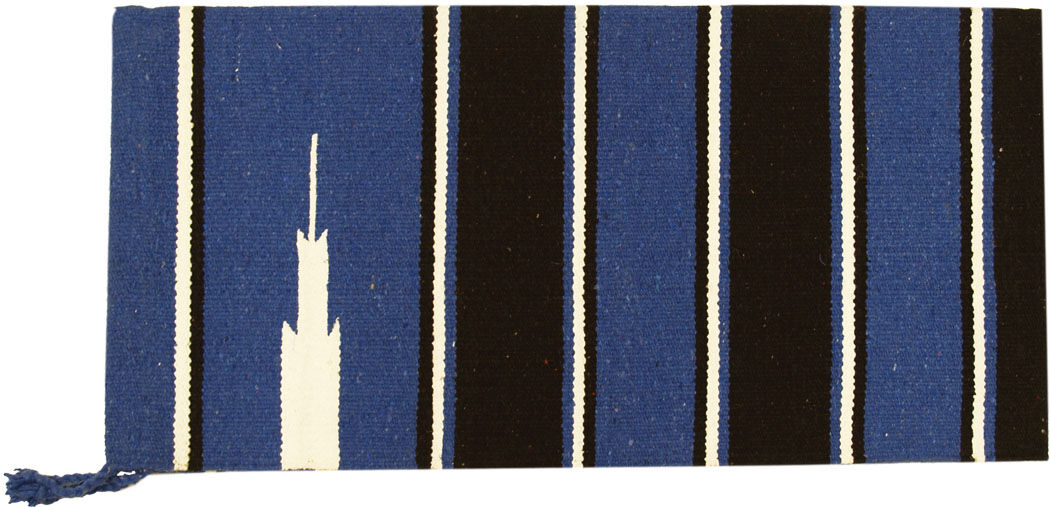 Mustang Manufacturing Single woven Navajo Blanket Assorted Colors, 30-In x 60-In