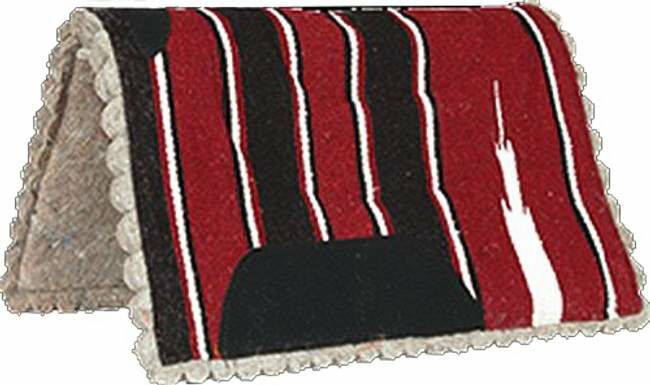 Mustang Manufacturing 32 X 32 In. Navajo Scalloped Pad