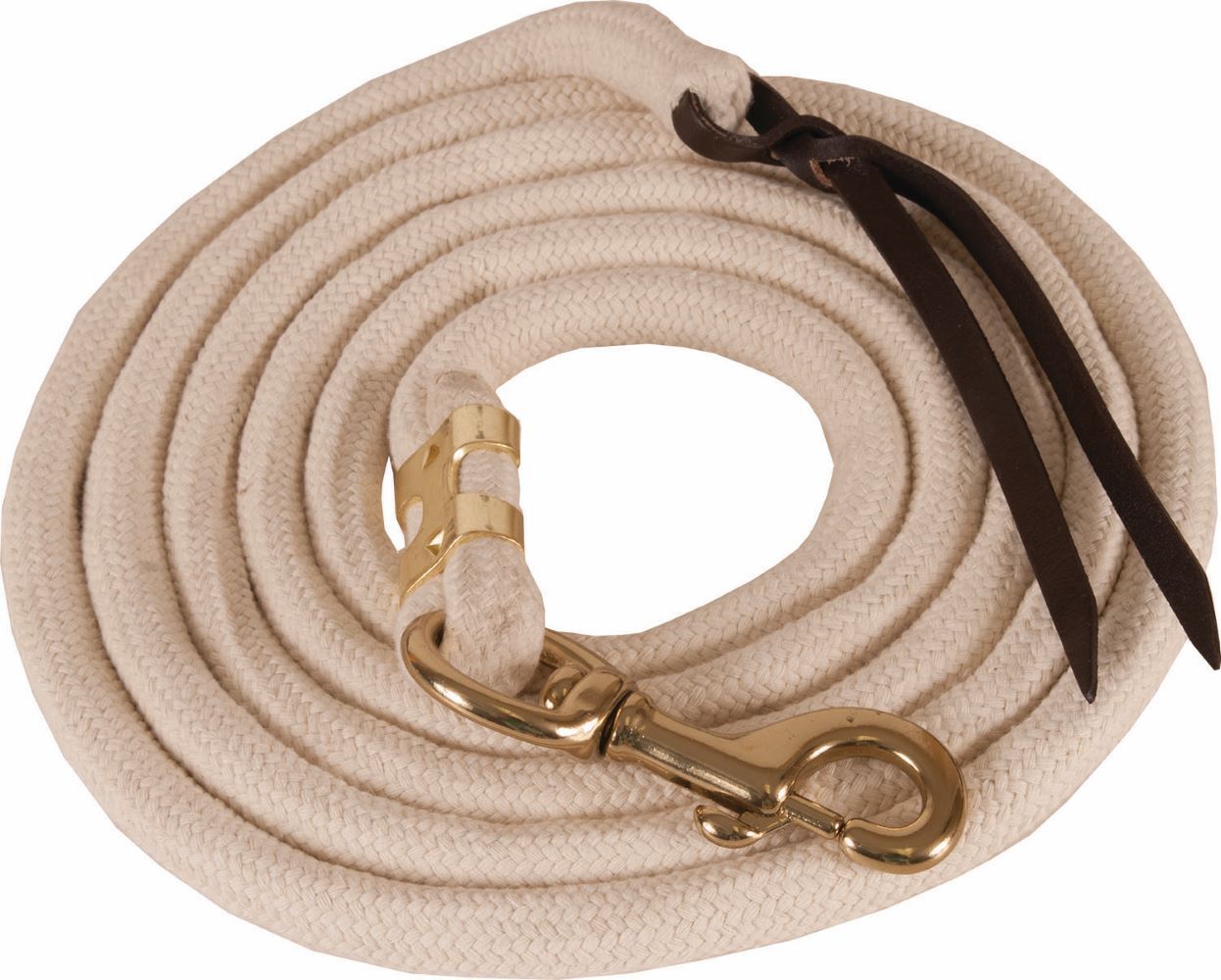 Mustang Manufacturing Pima Cotton Lead, 5/8-In x 10-Ft