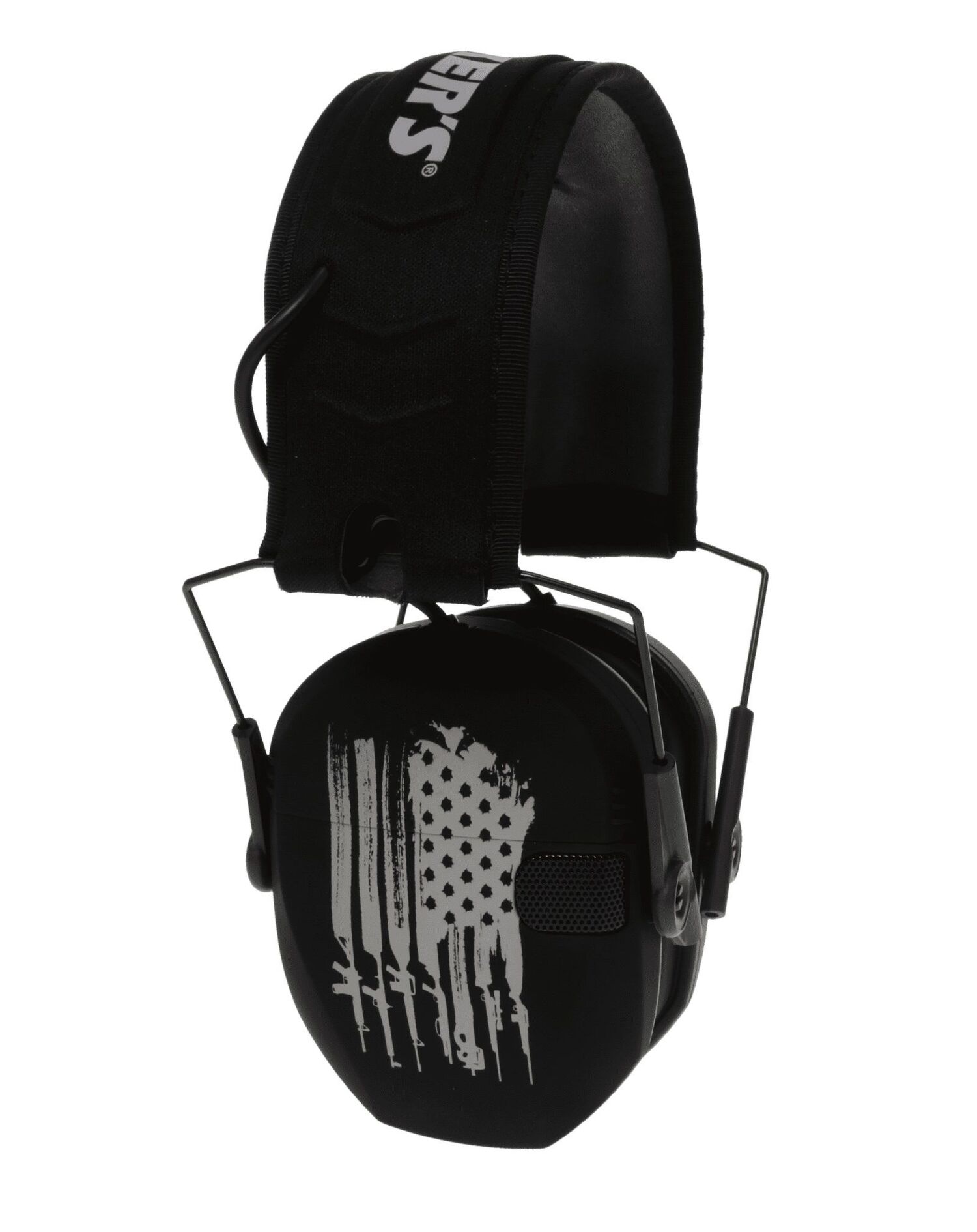 Walker's Razor Slim Freedom Series Muffs with Flag