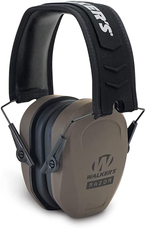 Walker's FDE Razor Slim Passive Muff