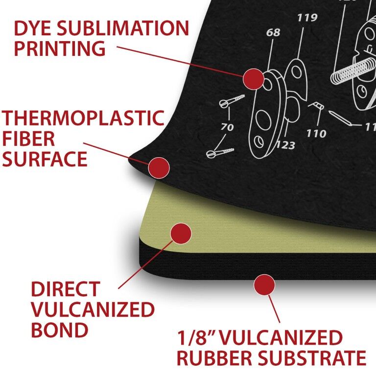 TekMat 1911 Design Gun Cleaning Mat