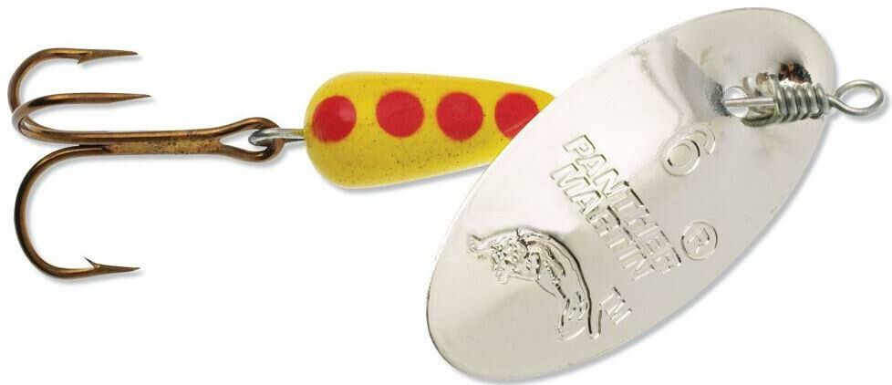 Panther Martin 1/2 Spinner Red-Spots - Silver