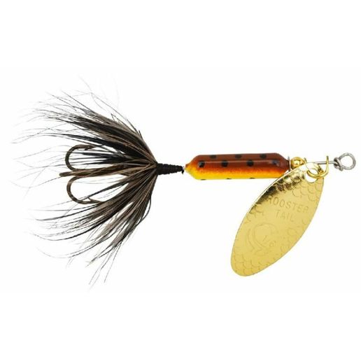 brown trout lure Yakima Bait Wordens Original Rooster Tail Spinner Lure, Tinsel Trout, 1/16-Ounce : Fishing Spinners And Spinnerbaits : Sports & Outdoors While its sinking you should count how long it takes Bay Rat Lures Short Deep