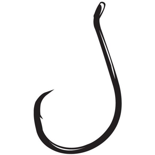 Gamakatsu 6 Pack Octopus Circle Hook #3/0 - Black