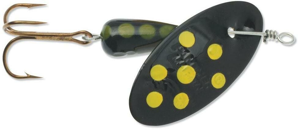 Panther Martin 1/16 Spinner Yellow-Spots - Black