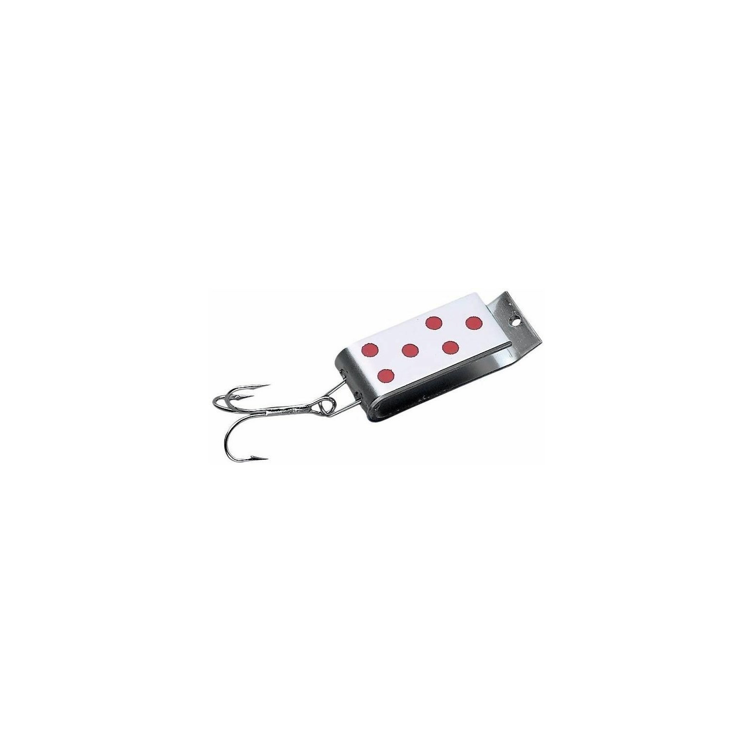 Jakes Lures Lil-Jake Lure 1/6 Red-Dot - Chrome - Bait & Lures, Jakes Lures