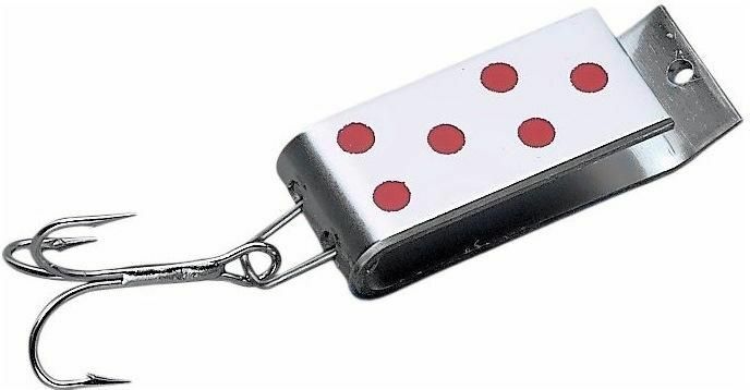 Jakes Lures Spin-A-Lure 1/4 Red-Dot - Chrome