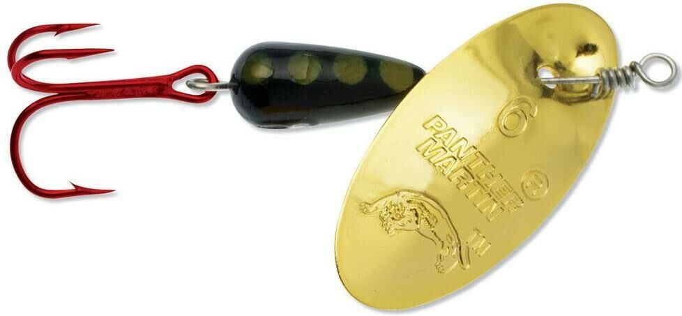 Panther Martin 1/4 Spinner Red Hook - Gold