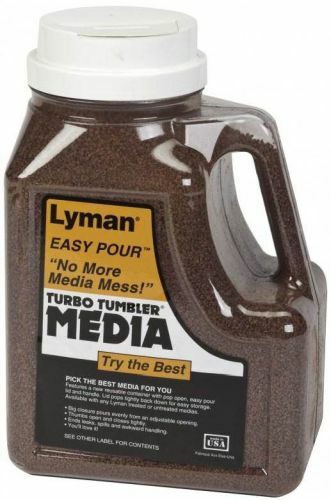 Lyman Easy Pour Case Cleaning Media Turbo Tumbler Tufnut - 7 lb