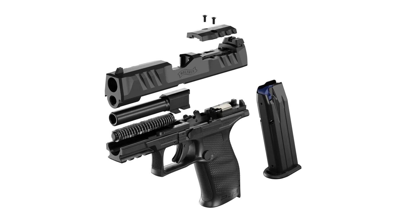 Walther PDP 9mm Compact Optics Ready Pistol, 10-Rd