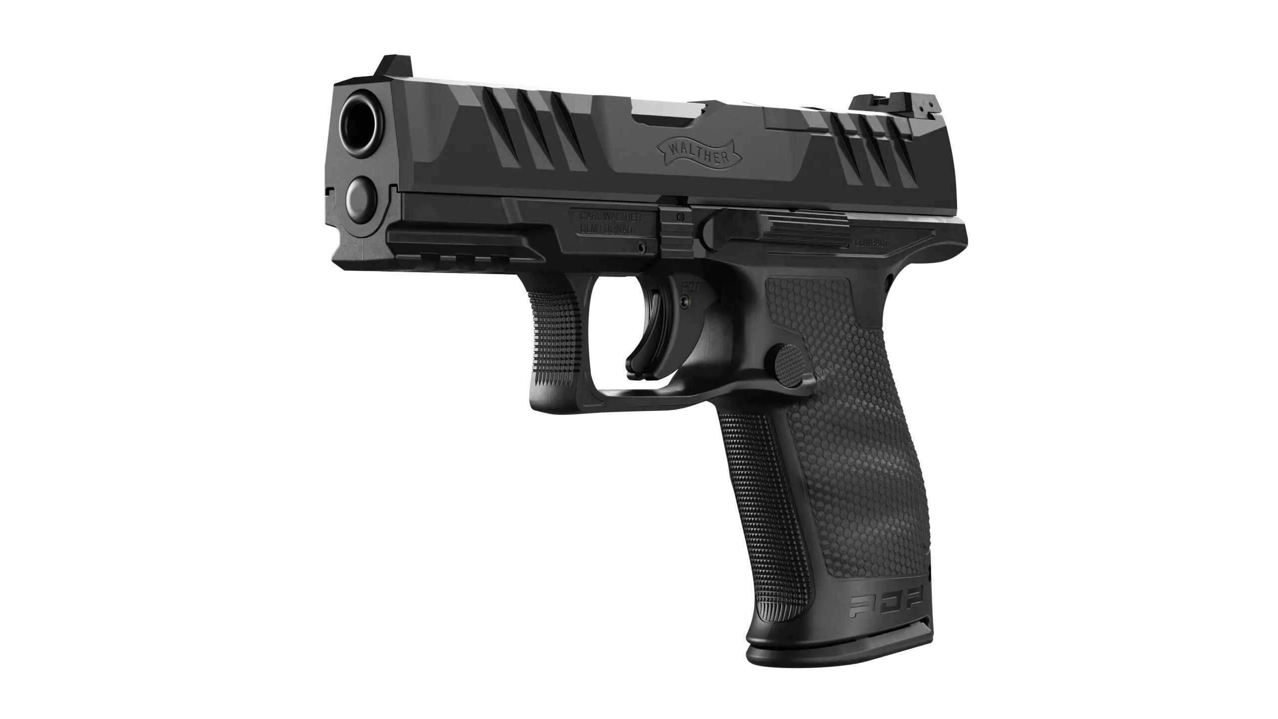 Walther PDP 9mm Compact Optics Ready Pistol, 10-Rd