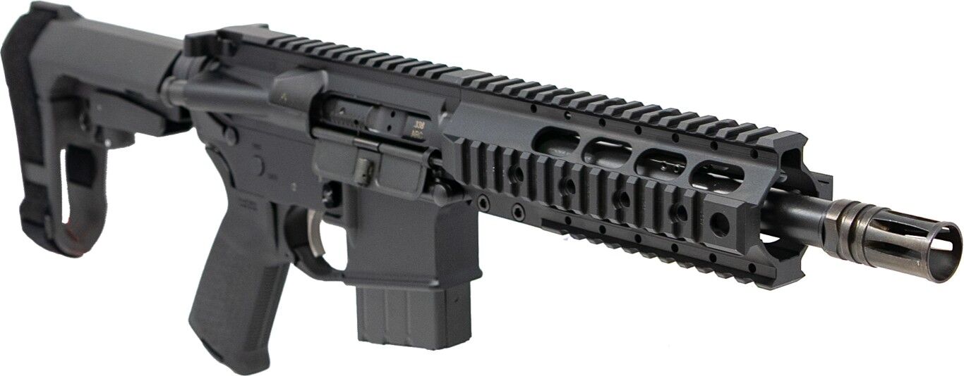 DPMS Kitty Kat DP-15 .338 ARC 8.5" Semi-Auto Braced AR-15 Pistol, 10-Rd