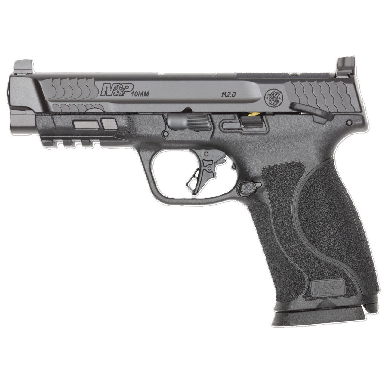Smith & Wesson M&P 10mm M2.0 10mm Auto Full Size Optics Ready Pistol With Manual Safety, 10-Rd