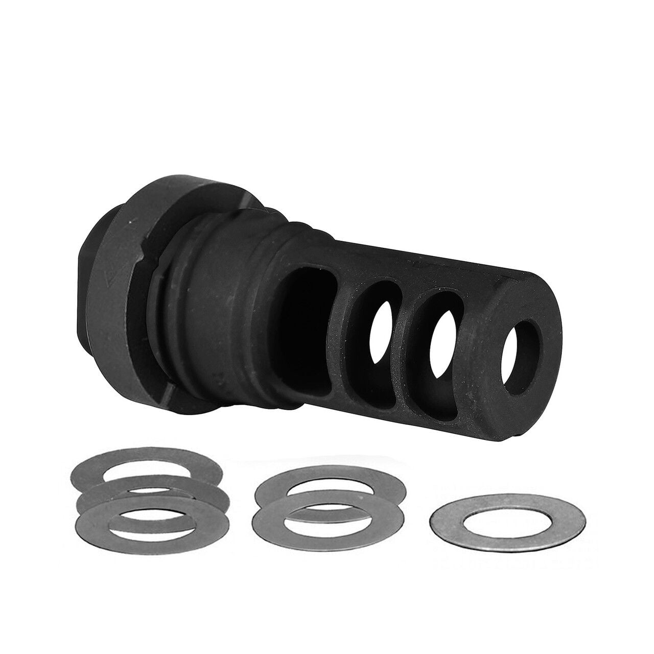 Yankee Hill Phantom Q.D. .30 Caliber Muzzle Brake, 5/8"x24