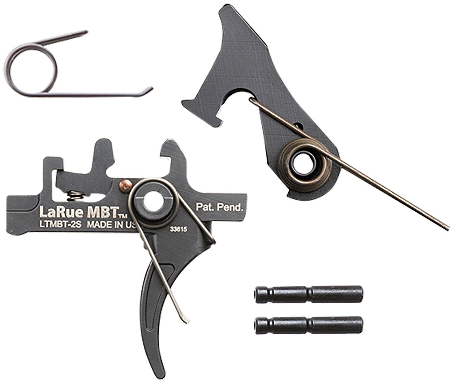 Larue Tactical MBT 2-Stage Curbed AR-15/AR-10 Trigger