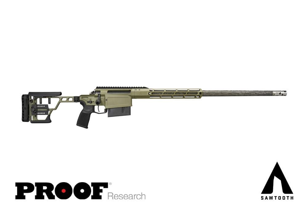 Sig Sauer Cross-Magnum Sawtooth 7mm PRC 24" Moss Green Bolt Action Rifle, 6-Rd