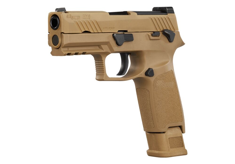 Sig Sauer M18 P320 9mm Pistol, 21-Rd