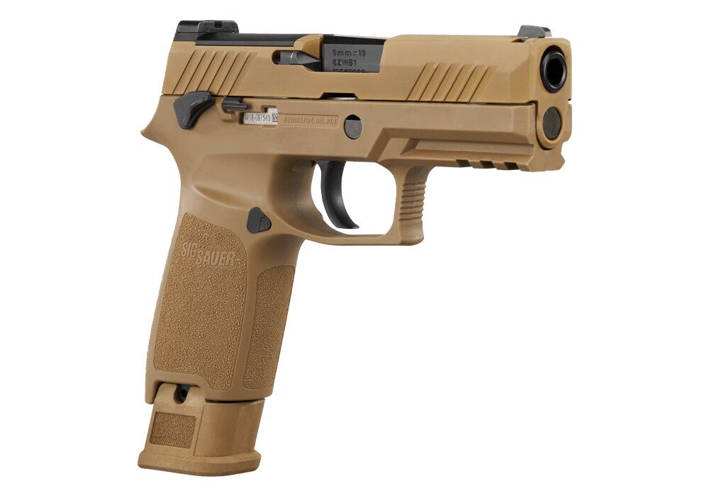 Sig Sauer M18 P320 9mm Pistol, 21-Rd