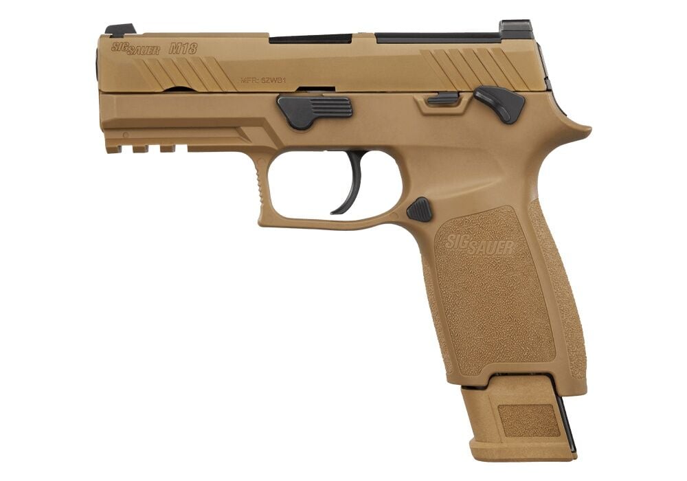 Sig Sauer M18 P320 9mm Pistol, 21-Rd