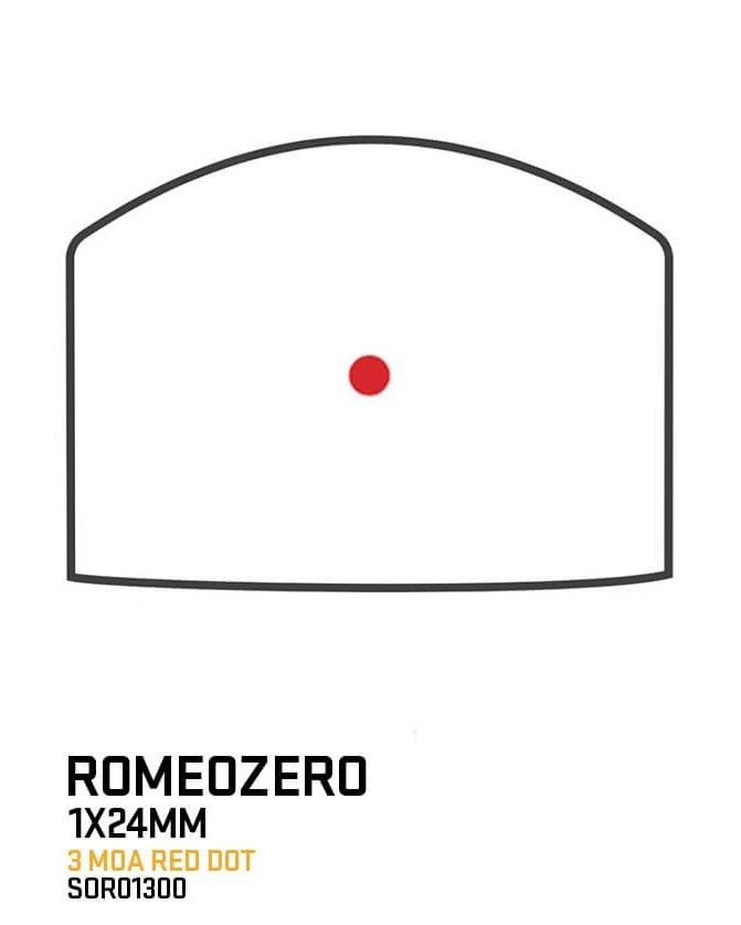 Sig Sauer Romeo Zero 1x24mm Red Dot Pistol Sight