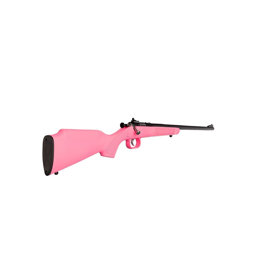 Keystone Crickett Pink Synthetic “My First Rifle” .22 LR 16.1" Bolt Action Rifle, 1-Rd