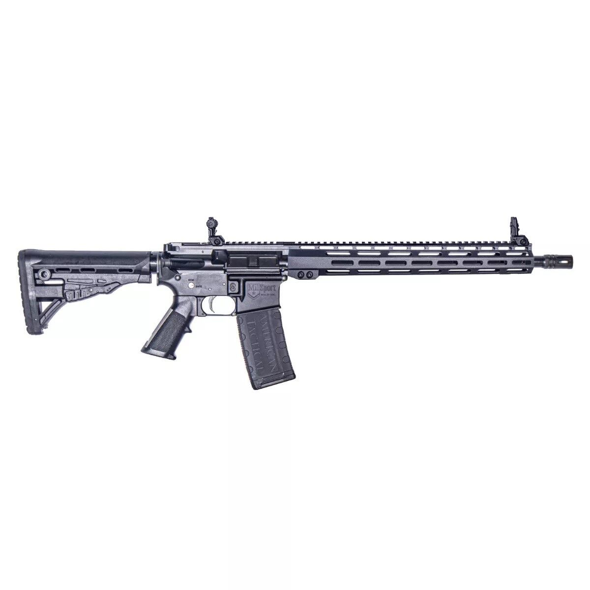 American Tactical RIA AR-15 MilSport 5.56 NATO 16" Semi-Auto Rifle, 30-Rd
