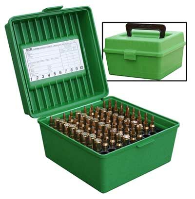 MTM Case Gard Deluxe Rifle Ammunition Box - 100 Rounds
