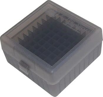 MTM CASE-GUARD Green RS-100 Flip-Top Rifle Ammo Box 223 / 204 Ruger / 6x47, 100-Rd