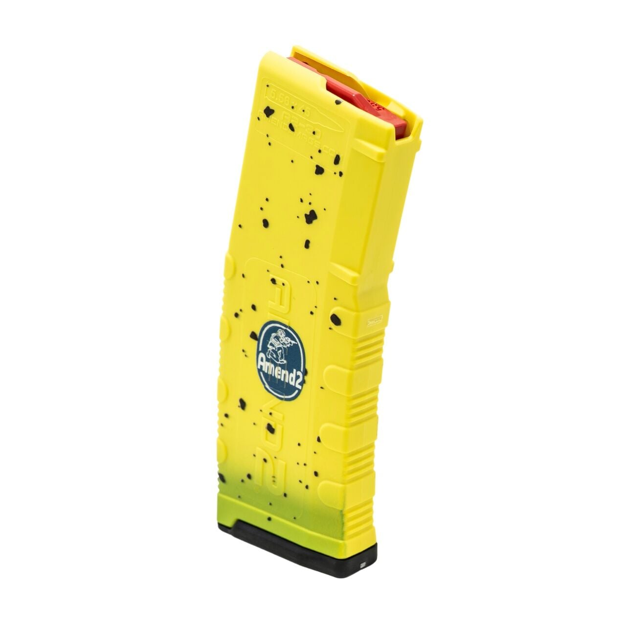 Amend2 AR-15/M4/M16 5.56X45mm NATO/.223 Remington Custom Printed Banana Magazine, 30-Rd