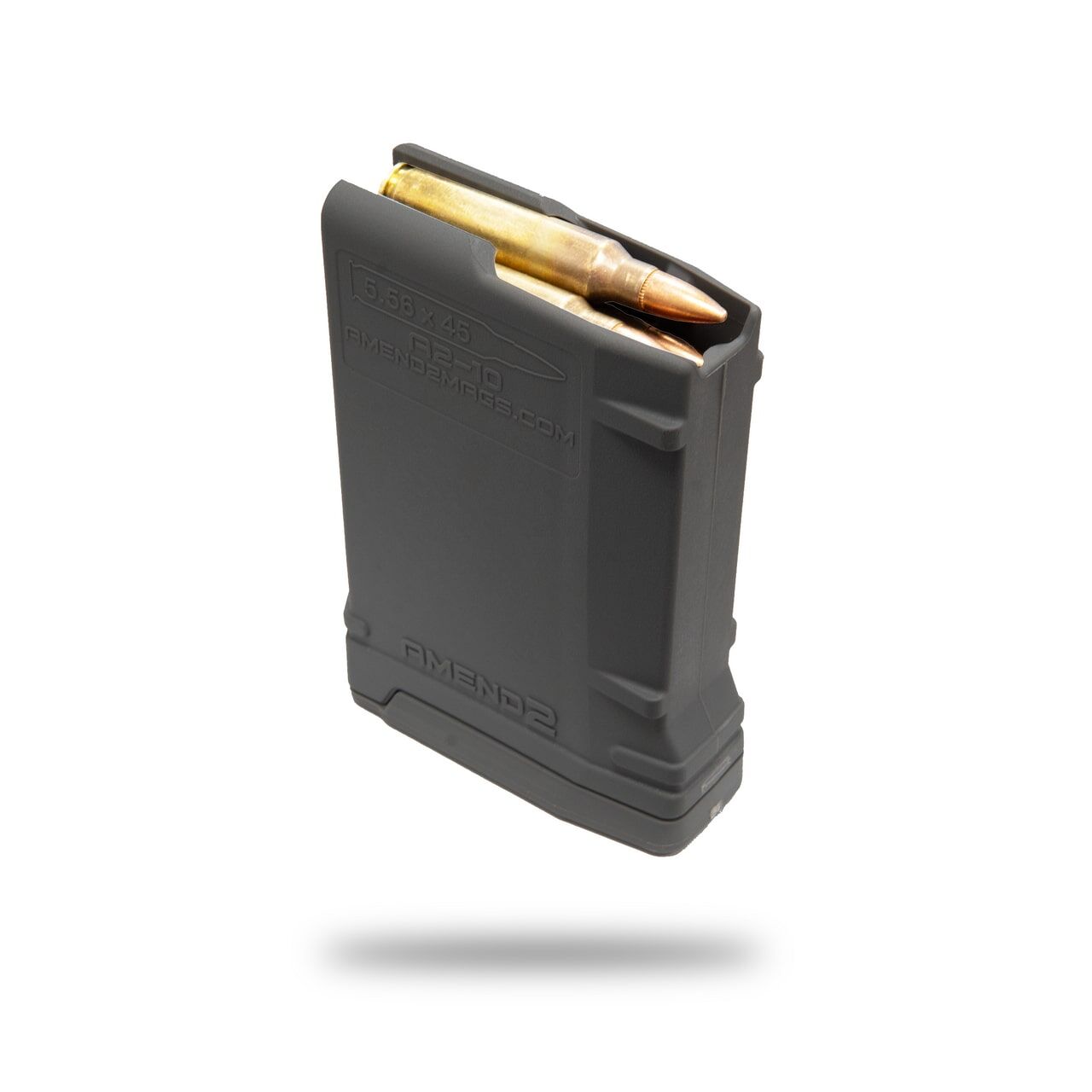 Amend2 Black AR-15 Mod-2 Rifle Magazine, 10-Rd