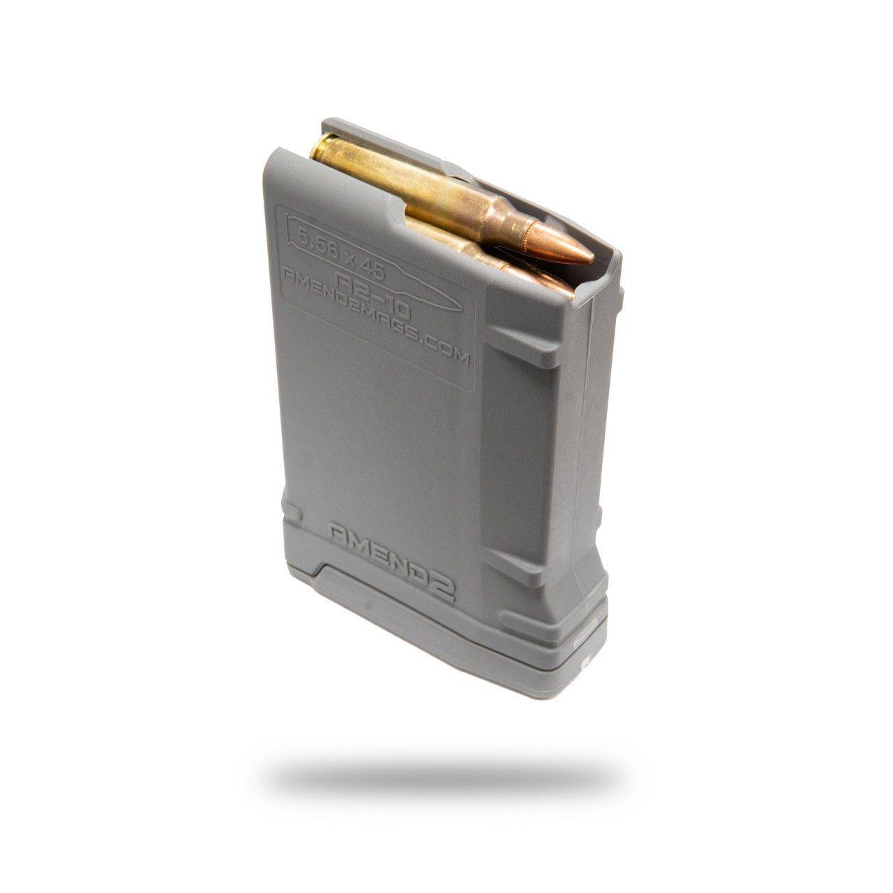 Amend 2 AR-15 5.56 Nato Mod-2 Gray Rifle Magazine, 10-Rd