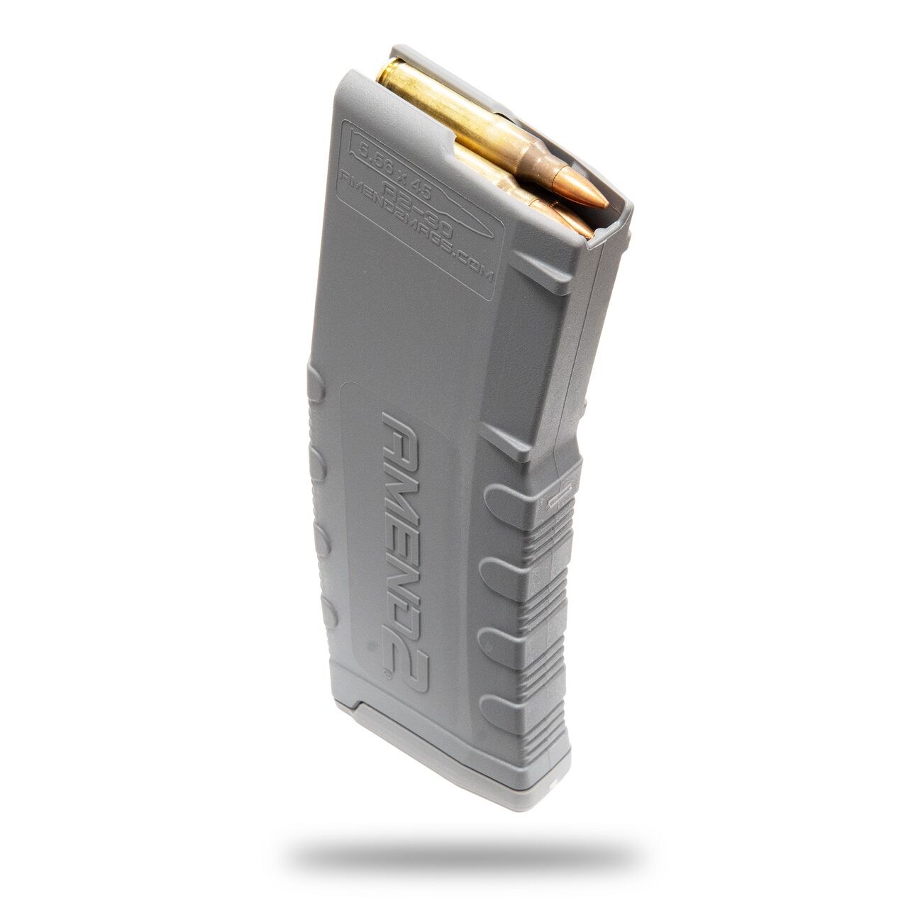 Amend 2 AR-15 5.56 Nato Mod-2 Gray Rifle Magazine, 30-Rd