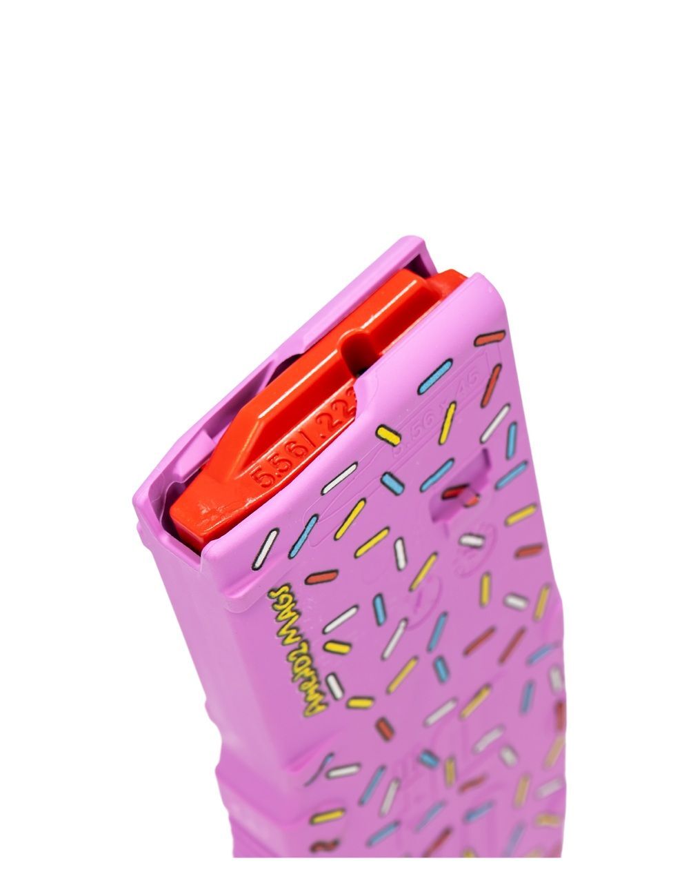 Amend2 AR-15/M4/M16 5.56 Nato/.223 Rem Mod-2 Pink Sprinkle Donut Rifle Magazine, 30-Rd