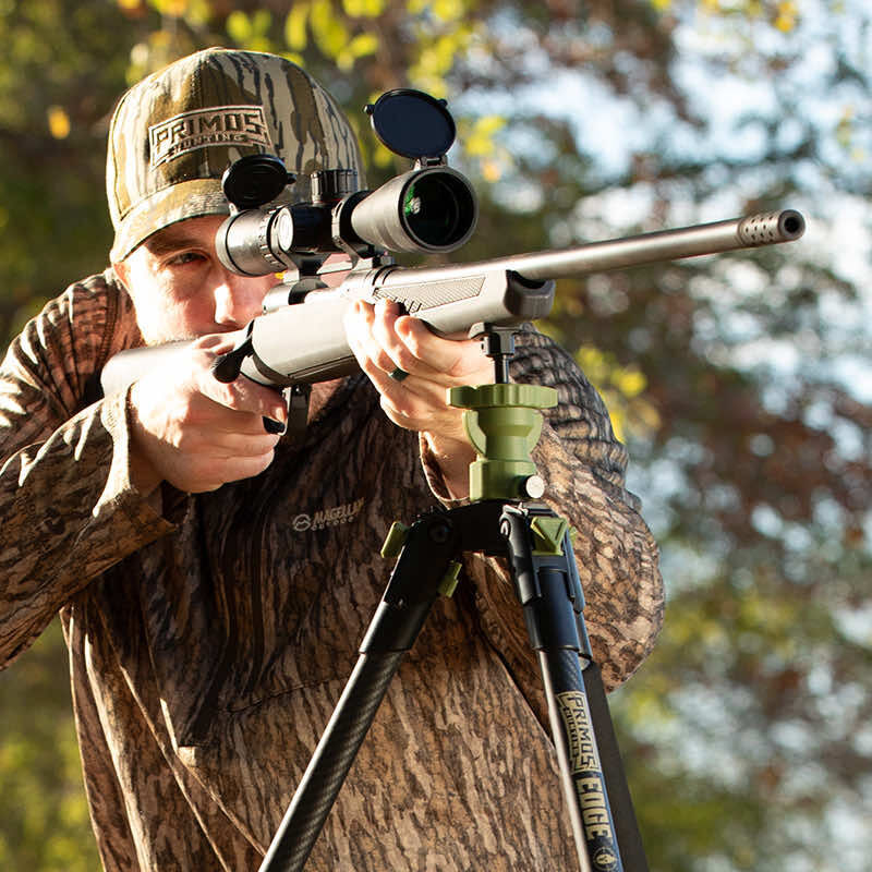 Primos Edge Carbon Fiber Tripod Shooting Stick With MagnaSwitch