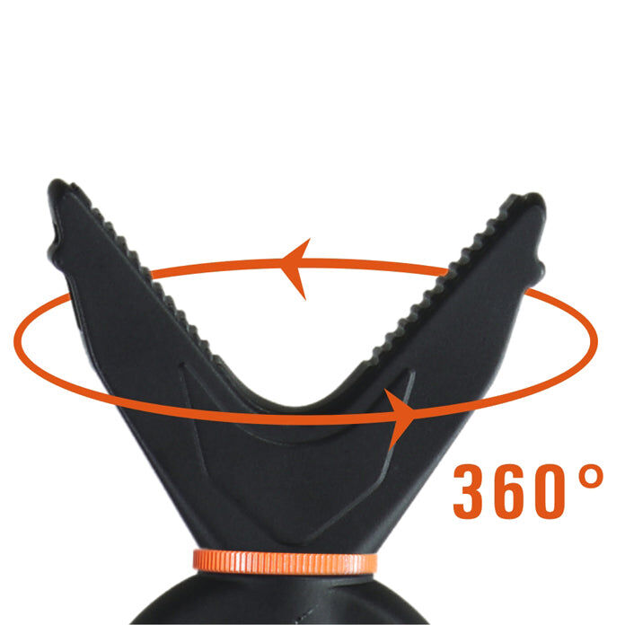 Vanguard SCOUT B62 Bipod With V-Shaped Yoke, 22.25-In - 62-In